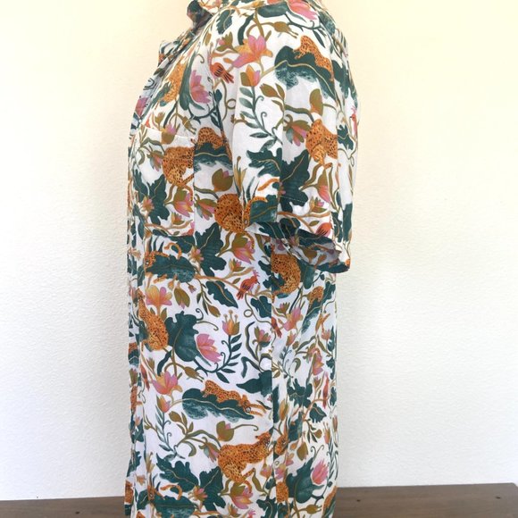 RJC Jungle Theme Short Sleeve Shirt - Size Large - Picture 5 of 7